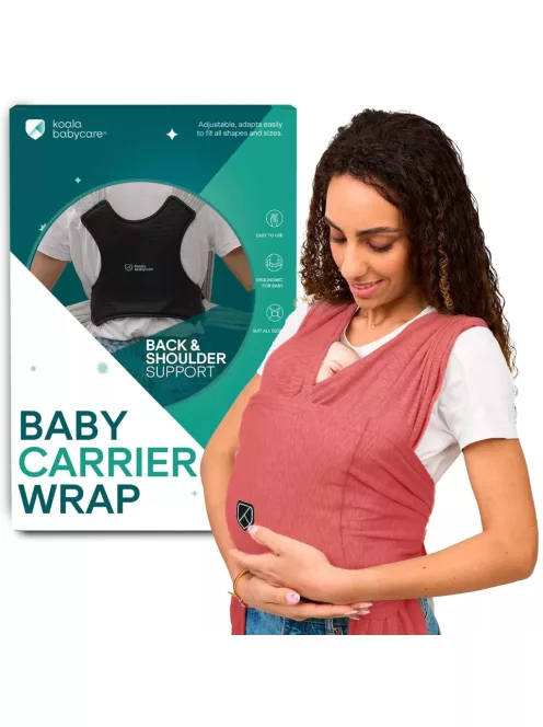 Koala Babycare babahordozó, max 9 kg-bordó, OUTLET termék