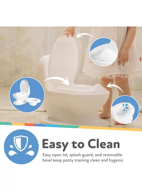 Nuby Dr. Talbot's – My Real Potty bili, öblítőhanggal gyerek WC OUTLET termék