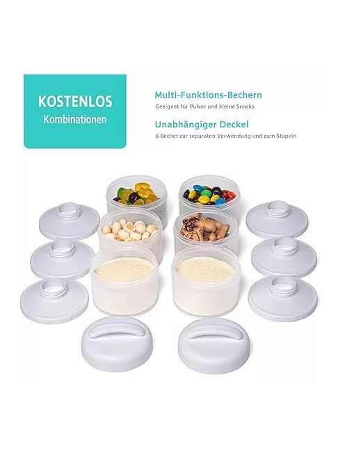 Termichy 2 szett egymásra rakható tápszeradagoló. OUTLET termék