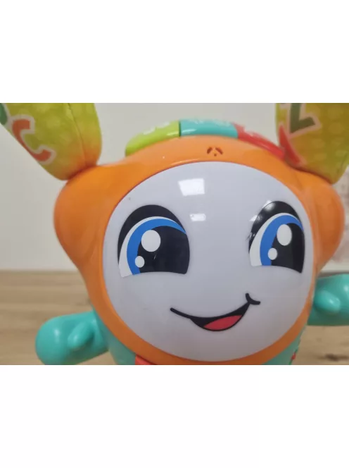 Fisher-Price DJ Hüpfi interaktív német nyelvű játék, OUTLET termék