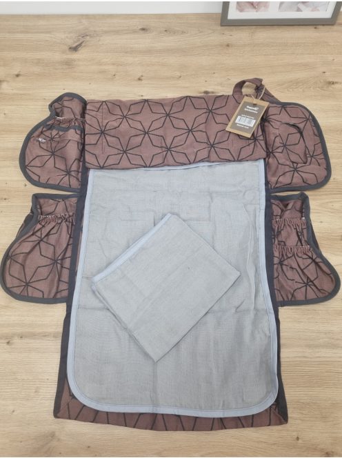 Hoppediz Design Malmö Rose hordozható textil pelenkázó alátét, OUTLET termék