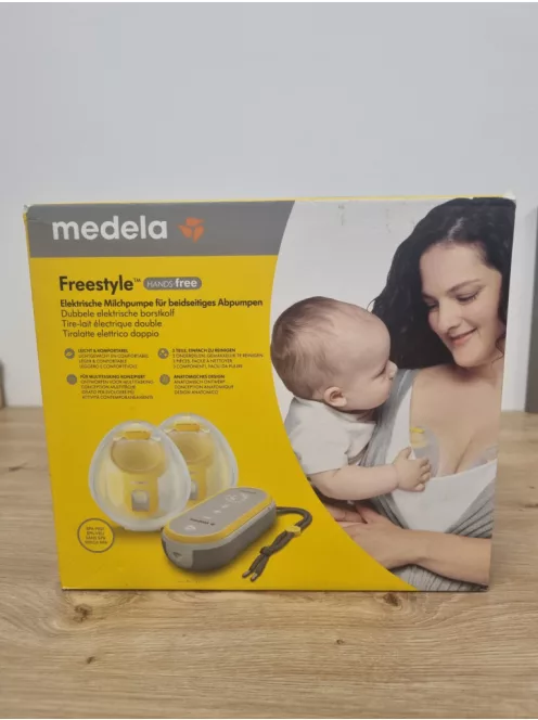 Medela Freestyle kéz nélküli elektromos dupla mellszívó alkalmazáskapcsolattal, OUTLET termék