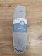 Babycalin szürke gumis lepedő 60x120cm, OUTLET termék