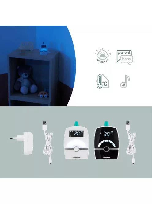 Babymoov Premium Care kétirányú bébiőr, OUTLET termék