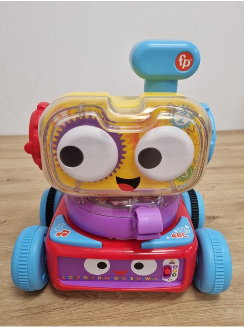Fisher-Price 4 az 1-ben oktatórobot NÉMET nyelvű. OUTLET termék