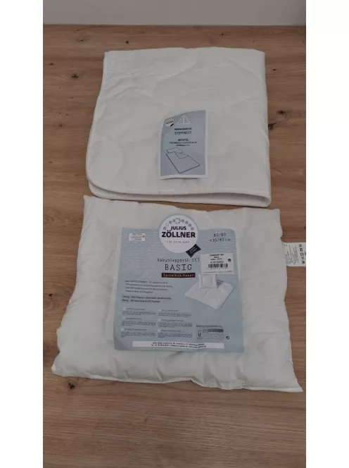 Juilius Zöllner steppelt paplan és párna garnitúra- 80x80cm és 35x40cm, OUTLET termék