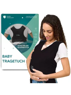 Koala Babycare babahordozó, max 9 kg-fekete, OUTLET termék