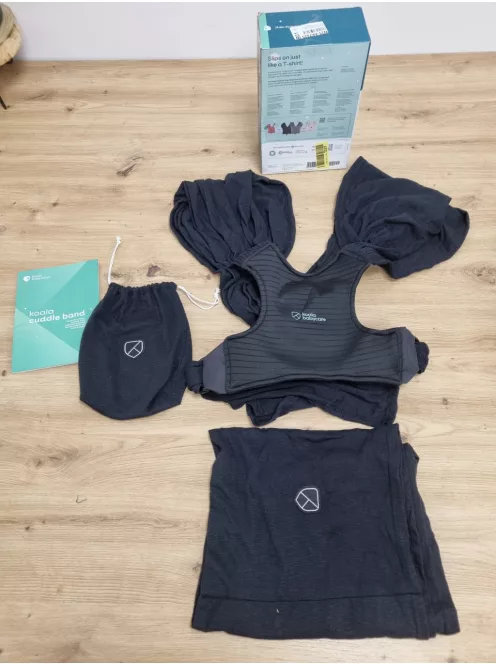 Koala Babycare babahordozó, max 9 kg-fekete, OUTLET termék