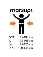  Marsupi Classic 2.0 hordozó - fekete (XL), OUTLET termék