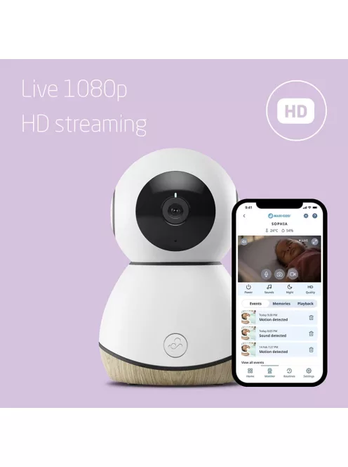 Maxi-Cosi See FullHd bébiőr kamera applikációval, OUTLET termék