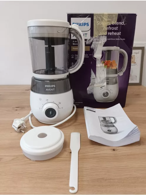  Philips Avent Premium 4:1-ben pároló- és turmix SCF883. OUTLET termék