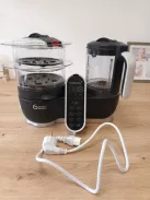 Babymoov Nutribaby Plus turmix és páróló bébiétel-készítő - szürke, OUTLET termék