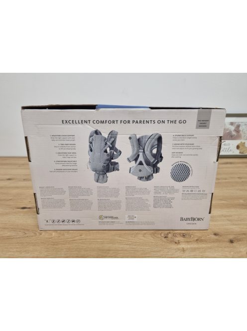 BabyBjörn Move babahordozó 3D hálós. Outlet termék