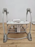 Ingenuity Hugs & Hoots bébihinta Swing and Go Portable Swing, összecsukható és hordozható bébihinta, 5 ringatási sebesség, születéstől 9 kg-ig OUTLET termék