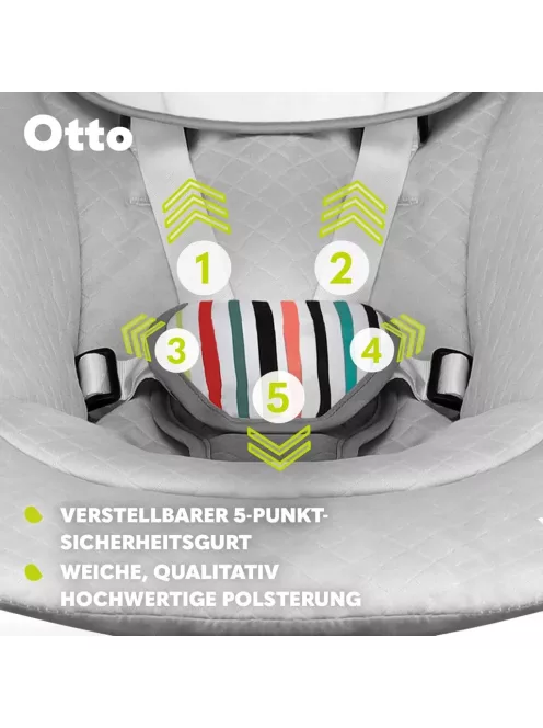 Lionelo Otto elektromos pihenőszék, OUTLET termék