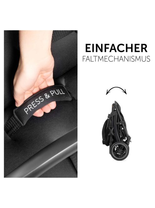 Hauck Rapid 4D babakocsi, születéstől 22 kg-ig, Outlet termék 