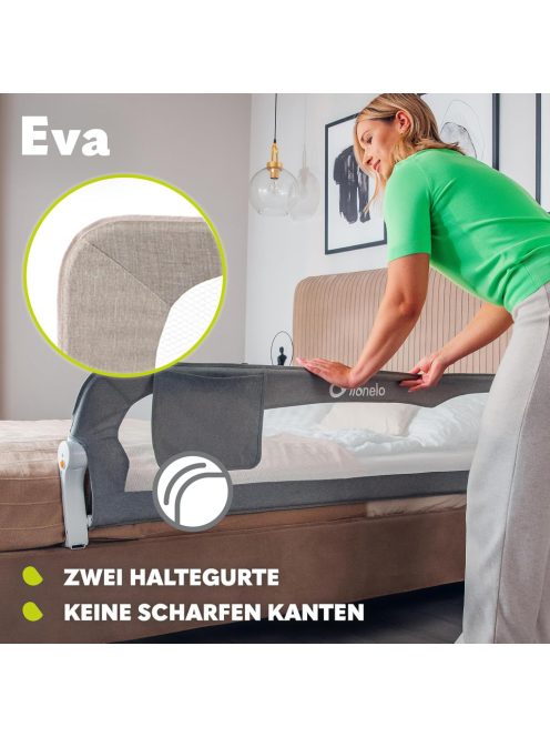 Lionelo Eva leesésgátló kiságyra, 150 cm-es. OUTLET termék
