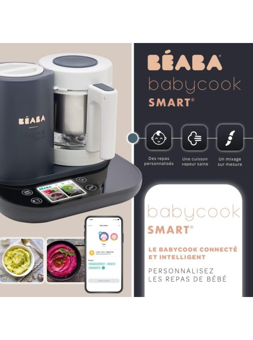 BÉABA - Babycook Smart - Okos bébiétel-készítő, OUTLET termék