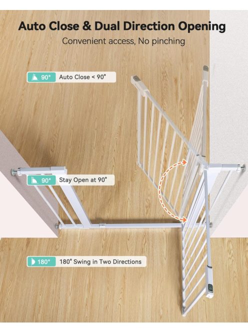 COMOMY ajtórács 75-124cm, OUTLET termék