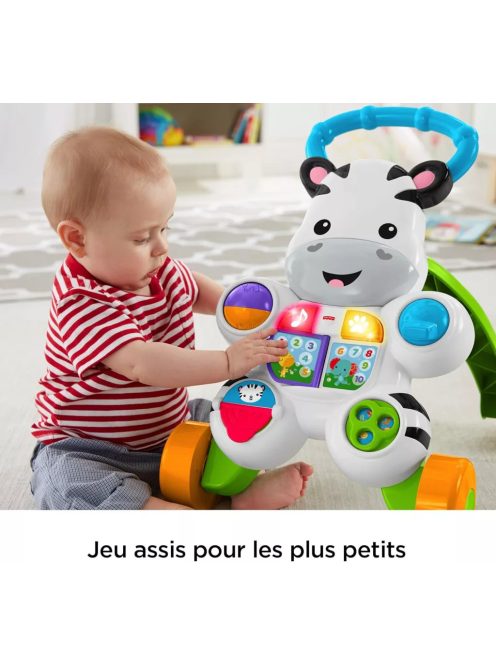 Fisher-Price My Zebra járássegítő FRANCIA nyelvű OUTLET termék