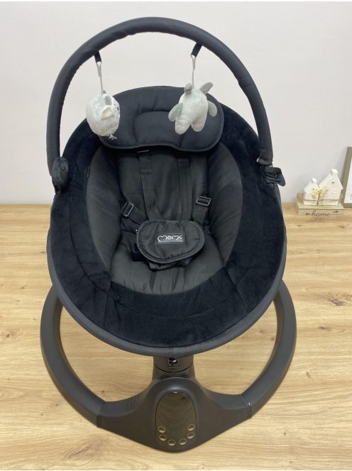MoMi KENANI ONYX baba ringató, 9 kg-ig , Bluetooth. OUTLET termék