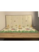 Játékszőnyeg, összehajtható, 2 oldalas, 200x180x1,5cm Outlet termék