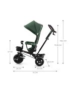 Kinderkraft Aveo tricikli 9 hónapos kortól 25 kg-ig- Outlet termék