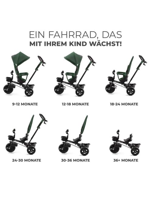 Kinderkraft Aveo tricikli 9 hónapos kortól 25 kg-ig- Outlet termék