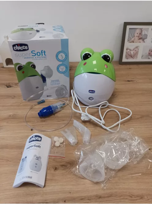 Chicco SuperSoft Békás inhalátor OUTLET termék