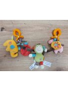 Fehn babakocsira szerelhetó plüss lánc játék, OUTLET termék