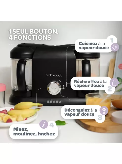 BÉABA Babycook Duo 4 az 1-ben bébiétel-pároló és Turmixgép. OUTLET termék