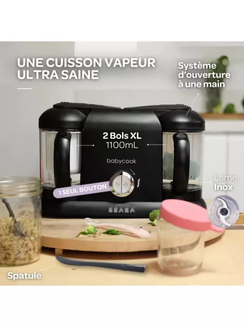  BÉABA Babycook Duo 4 az 1-ben bébiétel-pároló és Turmixgép. OUTLET termék