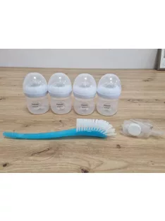   Philips Avent Natural Response cumisüveg szett- 4x125ml, kefe, cumi, OUTLET termék