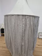 Jollein Canopy Vintage baldachin 245 cm-Soft Grey, OUTLET termék