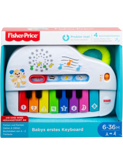 Fisher Price Laugh & Learn Piano, NÉMET nyelvű,  OUTLET termék
