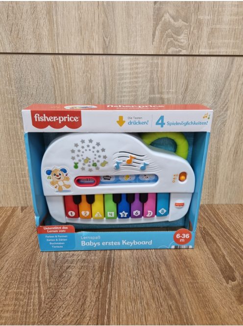 Fisher Price Laugh & Learn Piano, NÉMET nyelvű,  OUTLET termék