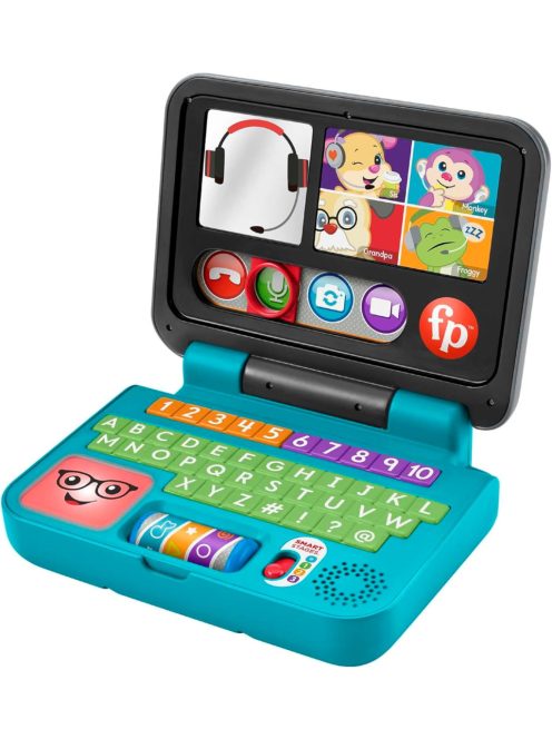 FISHER-PRICE Tanulós irodai laptop NÉMET nyelvű. OUTLET termék
