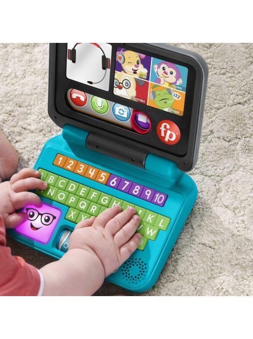 FISHER-PRICE Tanulós irodai laptop NÉMET nyelvű. OUTLET termék