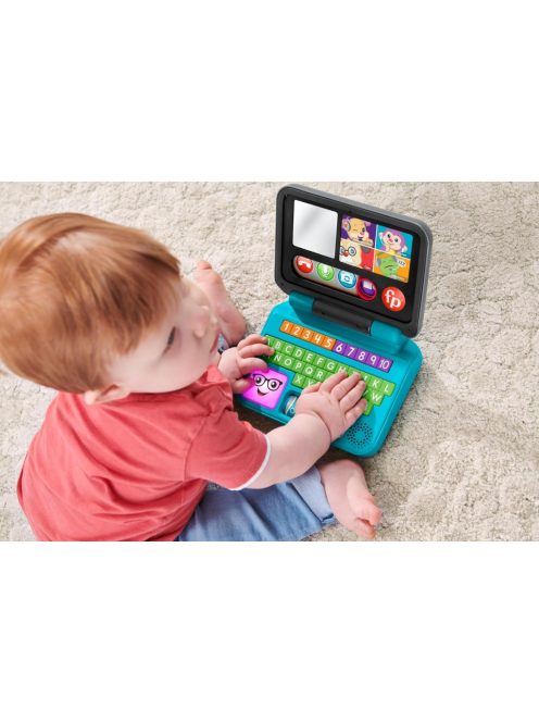 FISHER-PRICE Tanulós irodai laptop NÉMET nyelvű. OUTLET termék