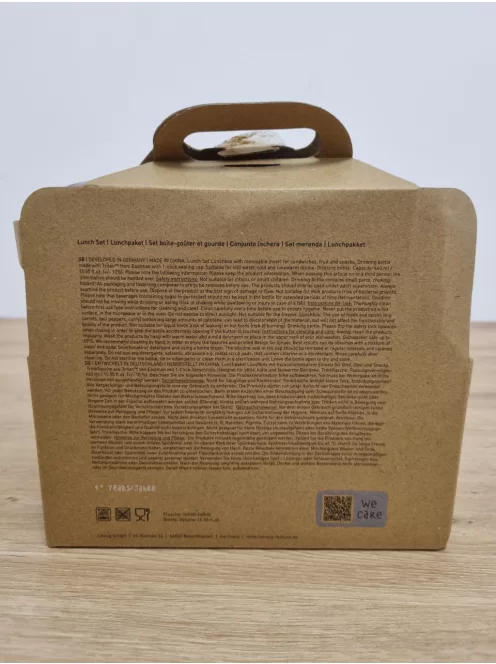 LÄSSIG Ebédkészlet - uzsonnásdoboz és kulacs - OUTLET termék