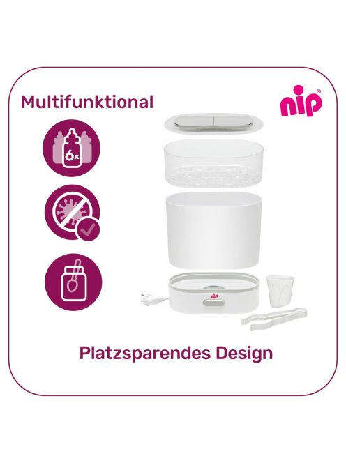 NIP elektromos cumisüveg-sterilizáló. OUTLET termék