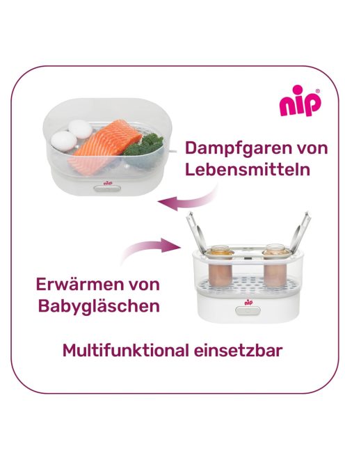 NIP cumisüveg-sterilizáló. OUTLET termék