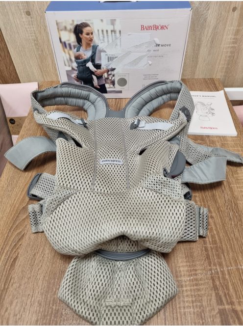 BabyBjörn Move babahordozó 3D hálós. Outlet termék