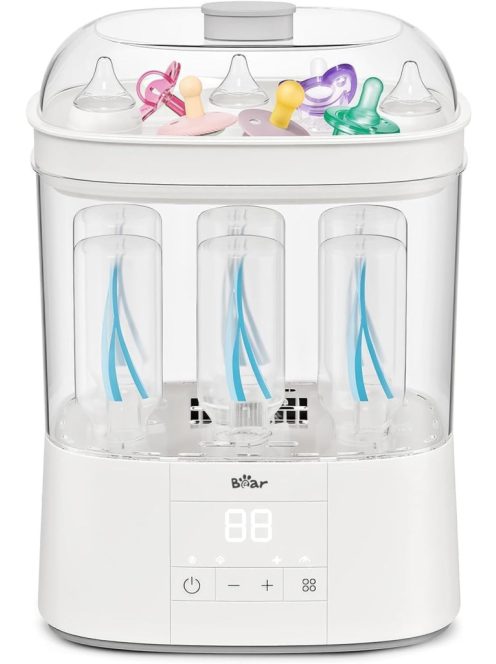 BEAR cumisüveg-sterilizáló szárító funkcióval. OUTLET termék