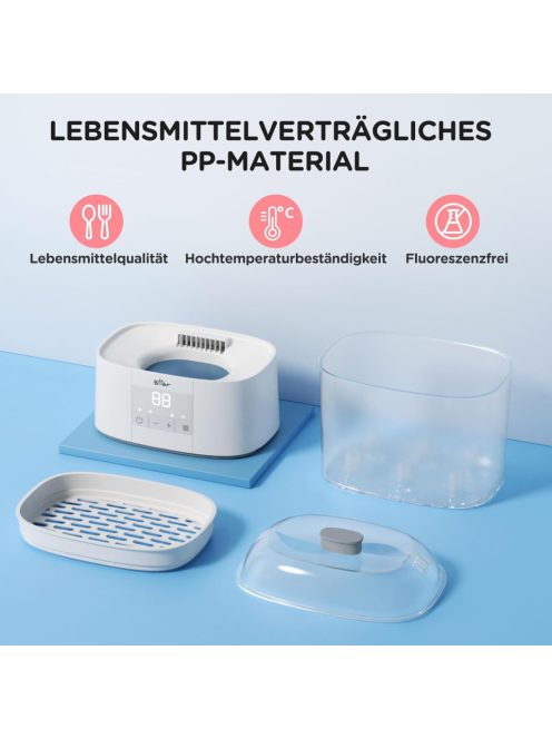BEAR cumisüveg-sterilizáló szárító funkcióval. OUTLET termék
