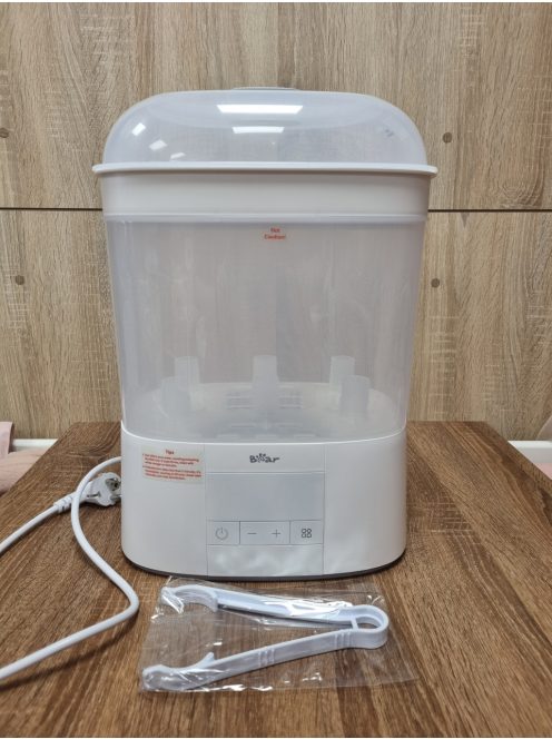 BEAR cumisüveg-sterilizáló szárító funkcióval. OUTLET termék
