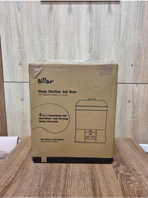 BEAR cumisüveg-sterilizáló szárító funkcióval. OUTLET termék