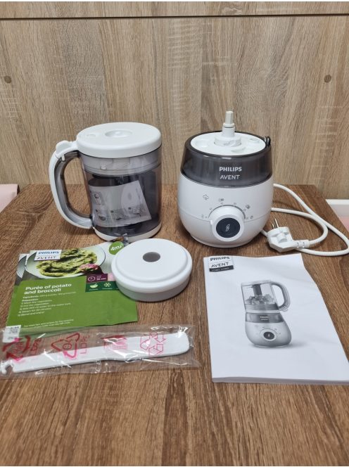 Philips Avent Premium 4:1-ben pároló- és turmix SCF883. OUTLET termék