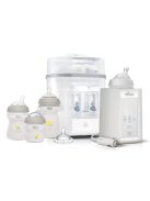 Chicco Kezdőszett, sterilizátor 3:1 ben, ételmelegítő, cumisüveg szett- Outlet termék