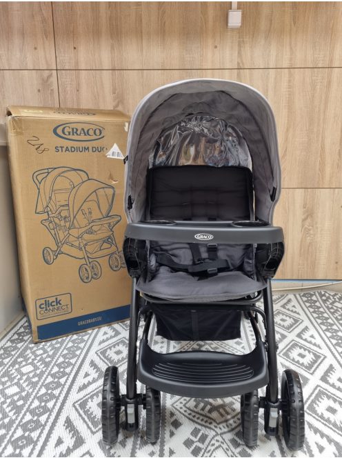 GRACO Stadium Duo testvér babakocsi Titanium OUTLET termék.